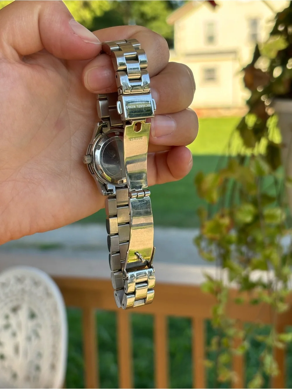 Michael Kors Silver tone elegant Bracelet Watch